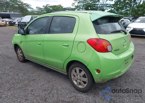 2014 Mitsubishi Mirage De z USA, uszkodzony, nr VIN ML32A3HJ6EH002948